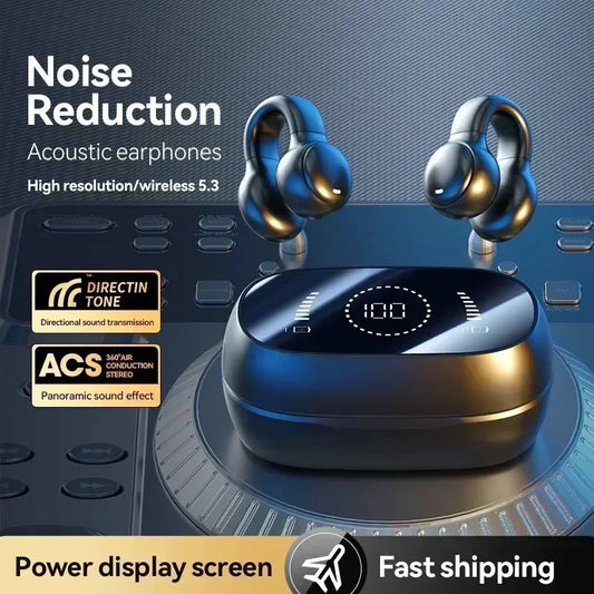 Original M47 Wireless Earbuds Bluetooth Headset Charging Earphones Bone Conduction Headphones Sport With Mic free